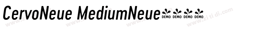 CervoNeue MediumNeue字体转换